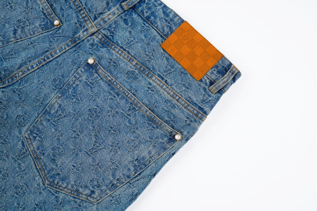 LV PATTERN JEANS