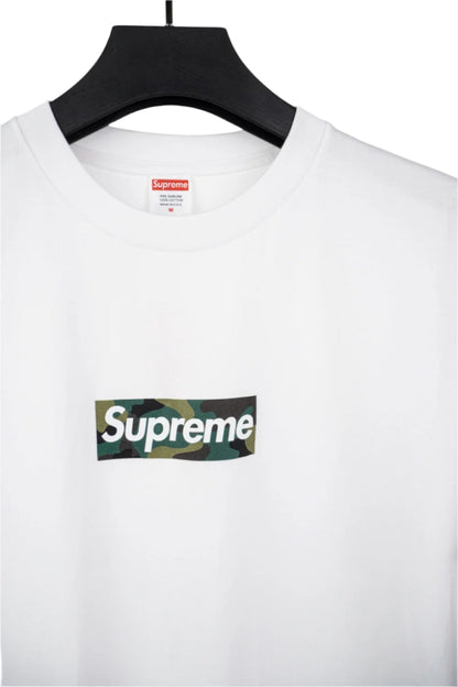 SUPREME BOX LOGO TEE WHITE