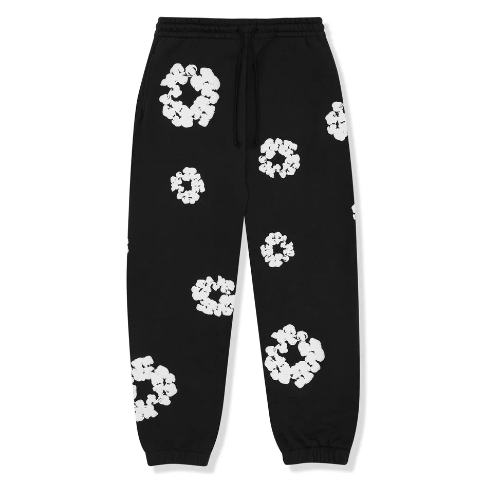 DEN1M TEARS PANTS BLACK