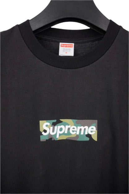 SUPREME BOX LOGO TEE BLACK