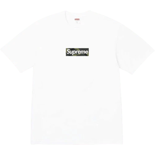 SUPREME BOX LOGO TEE WHITE