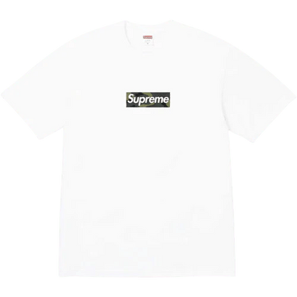 SUPREME BOX LOGO TEE WHITE